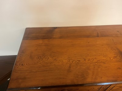 Lot 331 - A Victorian pitch pine chest of drawers