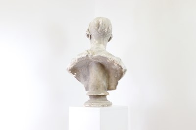 Lot 66 - A plaster bust of Mrs Alfred Shaw