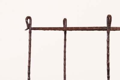 Lot 344 - A bronze and verre églomisé 'Maisy' side table by William Yeoward