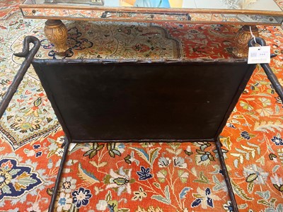 Lot 344 - A bronze and verre églomisé 'Maisy' side table by William Yeoward