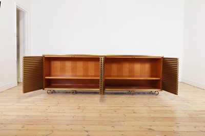 Lot 77 - A brass 'Portobello' cabinet by Julian Chichester