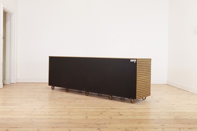 Lot 77 - A brass 'Portobello' cabinet by Julian Chichester