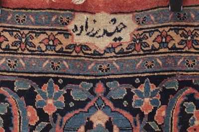 Lot 342 - A large wool Persian carpet
