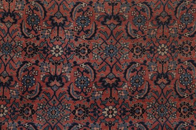 Lot 342 - A large wool Persian carpet