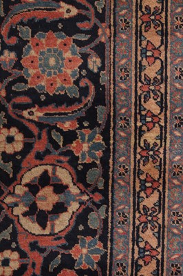 Lot 342 - A large wool Persian carpet