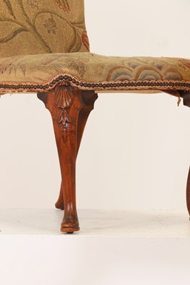 Lot 264 - A pair of George I walnut side chairs
