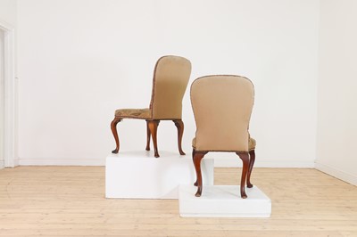 Lot 264 - A pair of George I walnut side chairs