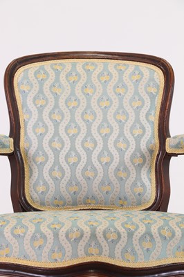 Lot 183 - A George III mahogany open armchair
