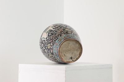 Lot 177 - A glazed earthenware vase
