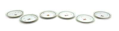 Lot 158 - A set of six Marcolini Meissen porcelain plates