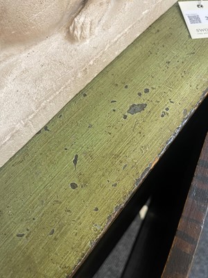 Lot 301 - A scumbled pine waterfall bookcase