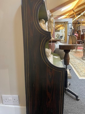 Lot 301 - A scumbled pine waterfall bookcase