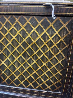 Lot 301 - A scumbled pine waterfall bookcase