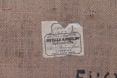 Lot 49 - A 'Bridgewater' armchair by Howard & Sons