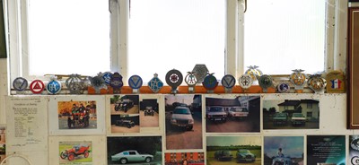 Lot 24 - Various enamel motoring badges