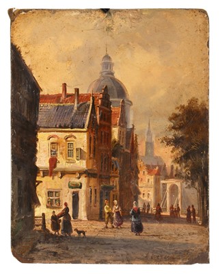 Lot 223 - Adrianus Eversen (Dutch, 1818-1897)