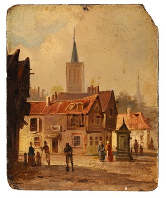 Lot 223 - Adrianus Eversen (Dutch, 1818-1897)