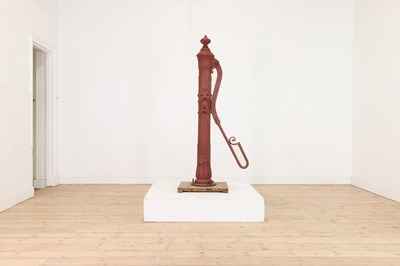 Lot 664 - A Victorian cast iron water pump