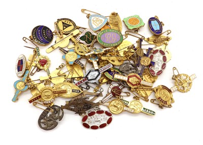 Lot 299A - A collection of Newmarket racecourse members private stand enamel badges