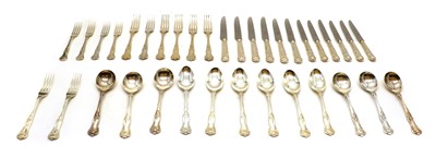 Lot 71 - A set of Mappin & Webb silver flatware