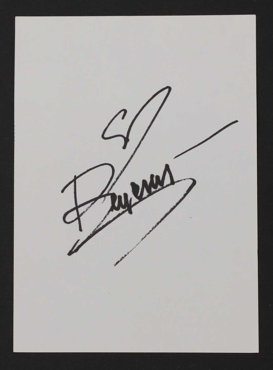 【BEYONCÉ】 ビヨンセ 直筆サイン Autograph signature Lot 187 - Beyonce: autograph on white card,