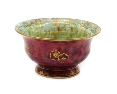 Lot 140 - A Wedgwood Fairyland lustre footed bowl