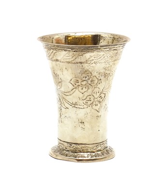 Lot 62 - A Swedish silver beaker