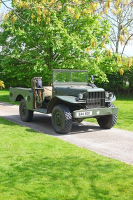 Lot 60 - 1944 Dodge Weapons Carrier (WC-51) 3/4 ton 4x4