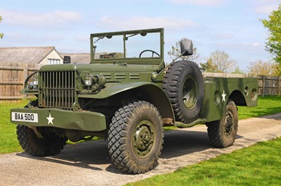 Lot 60 - 1944 Dodge Weapons Carrier (WC-51) 3/4 ton 4x4