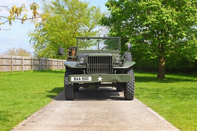 Lot 60 - 1944 Dodge Weapons Carrier (WC-51) 3/4 ton 4x4