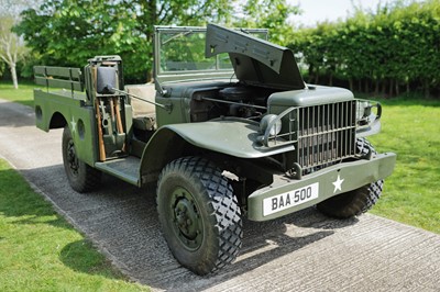 Lot 60 - 1944 Dodge Weapons Carrier (WC-51) 3/4 ton 4x4