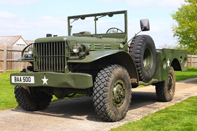 Lot 60 - 1944 Dodge Weapons Carrier (WC-51) 3/4 ton 4x4