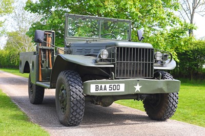Lot 60 - 1944 Dodge Weapons Carrier (WC-51) 3/4 ton 4x4