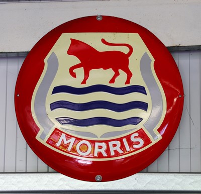 Lot 20 - A Shell enamel advertising sign