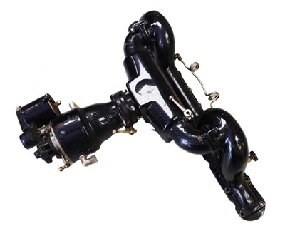 Lot 34 - A Bentley inlet manifold and rare 5-jet carburettor