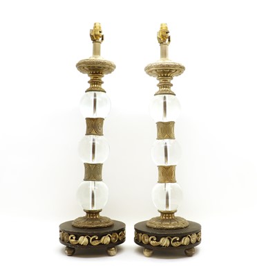 Lot 331 - A pair of table lamps
