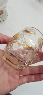 Lot 215 - A group of Bohemian glass beakers