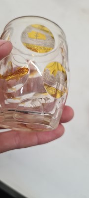 Lot 215 - A group of Bohemian glass beakers