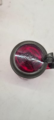 Lot 215 - A group of Bohemian glass beakers