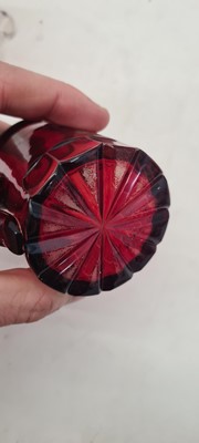 Lot 215 - A group of Bohemian glass beakers