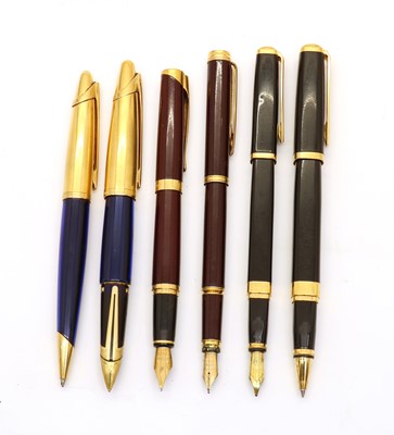 Lot 314 - A pair of French Waterman pens