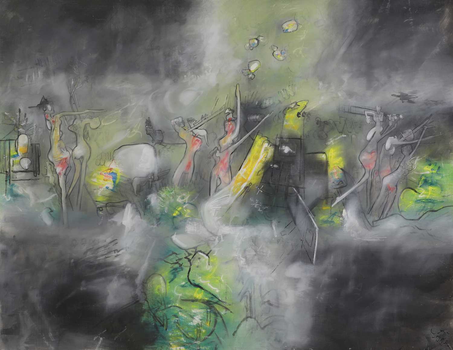 Lot 323 - Roberto Matta (Chilean-Italian, 1911-2002)