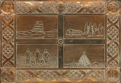 Lot 279 - An Antarctic Expedition commemorative plaque