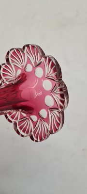 Lot 240 - An acid etched glass claret jug