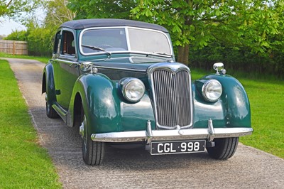 Lot 58 - 1952 Riley RMB 2½ litre Saloon