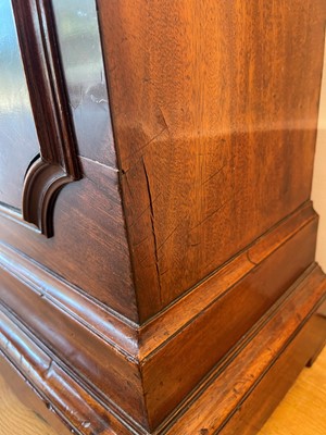 Lot 115 - A rare George III mahogany musical automaton longcase clock by Samuel Smith of London