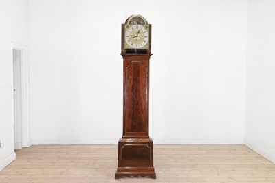 Lot 115 - A rare George III mahogany musical automaton longcase clock by Samuel Smith of London