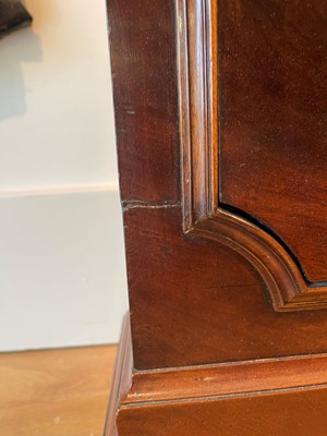 Lot 115 - A rare George III mahogany musical automaton longcase clock by Samuel Smith of London