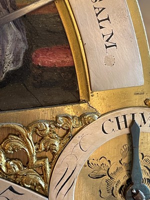 Lot 115 - A rare George III mahogany musical automaton longcase clock by Samuel Smith of London