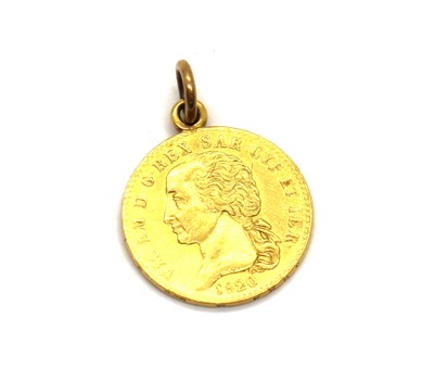Lot 75A - Coins, Italian States, Sardinia, Vittorio Emanuele I (1802-1821)
